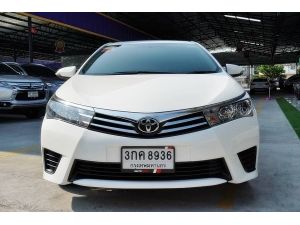 TOYOTA ALTIS 1.6E CNG DUAL VVT-i AT ปี2014 สีขาว รูปที่ 1